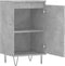 vidaXL - Dressoirs - 2 - st - 40x35x70 - cm - bewerkt - hout - betongrijs