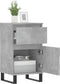 vidaXL - Dressoirs - 2 - st - 40x35x70 - cm - bewerkt - hout - betongrijs