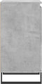 vidaXL - Dressoirs - 2 - st - 40x35x70 - cm - bewerkt - hout - betongrijs