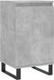 vidaXL - Dressoirs - 2 - st - 40x35x70 - cm - bewerkt - hout - betongrijs