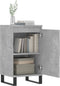 vidaXL - Dressoirs - 2 - st - 40x35x70 - cm - bewerkt - hout - betongrijs