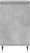 vidaXL - Dressoirs - 2 - st - 40x35x70 - cm - bewerkt - hout - betongrijs