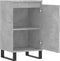 vidaXL - Dressoirs - 2 - st - 40x35x70 - cm - bewerkt - hout - betongrijs