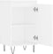 vidaXL - Dressoirs - 2 - st - 40x35x70 - cm - bewerkt - hout - wit