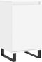 vidaXL - Dressoirs - 2 - st - 40x35x70 - cm - bewerkt - hout - wit