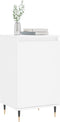 vidaXL - Dressoirs - 2 - st - 40x35x70 - cm - bewerkt - hout - wit