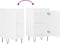 vidaXL - Dressoirs - 2 - st - 40x35x70 - cm - bewerkt - hout - wit