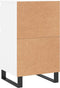 vidaXL - Dressoirs - 2 - st - 40x35x70 - cm - bewerkt - hout - wit