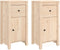 vidaXL - Dressoirs - 2 - st - 40x35x80 - cm - massief - grenenhout