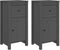 vidaXL - Dressoirs - 2 - st - 40x35x80 - cm - massief - grenenhout - grijs