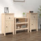 vidaXL - Dressoirs - 2 - st - 40x35x80 - cm - massief - grenenhout