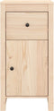 vidaXL - Dressoirs - 2 - st - 40x35x80 - cm - massief - grenenhout
