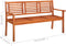 vidaXL - Driezits - tuinbank - 150 - cm - massief - eucalyptushout