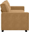 vidaXL - Driezitsbank - 180 - cm - fluweel - bruin
