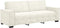 vidaXL - Driezitsbank - 180 - cm - fluweel - crèmekleurig