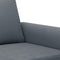 vidaXL - Driezitsbank - 180 - cm - fluweel - donkergrijs