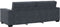 vidaXL - Driezitsbank - 180 - cm - fluweel - donkergrijs