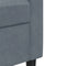 vidaXL - Driezitsbank - 180 - cm - fluweel - donkergrijs