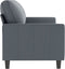 vidaXL - Driezitsbank - 180 - cm - fluweel - donkergrijs