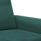 vidaXL - Driezitsbank - 180 - cm - fluweel - donkergroen