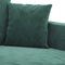 vidaXL - Driezitsbank - 180 - cm - fluweel - donkergroen