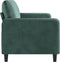 vidaXL - Driezitsbank - 180 - cm - fluweel - donkergroen