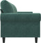 vidaXL - Driezitsbank - 180 - cm - fluweel - donkergroen