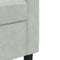 vidaXL - Driezitsbank - 180 - cm - fluweel - lichtgrijs