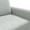 vidaXL - Driezitsbank - 180 - cm - fluweel - lichtgrijs