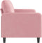 vidaXL - Driezitsbank - 180 - cm - fluweel - roze