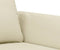 vidaXL - Driezitsbank - 180 - cm - kunstleer - crèmekleurig