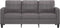 vidaXL - Driezitsbank - 180 - cm - kunstleer - grijs