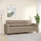 vidaXL - Driezitsbank - 180 - cm - microvezelstof - taupe