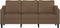 vidaXL - Driezitsbank - 180 - cm - stof - bruin