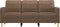 vidaXL - Driezitsbank - 180 - cm - stof - bruin