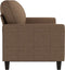 vidaXL - Driezitsbank - 180 - cm - stof - bruin