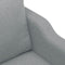 vidaXL - Driezitsbank - 180 - cm - stof - lichtgrijs