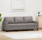 vidaXL - Driezitsbank - 180 - cm - stof - taupe
