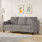 vidaXL - Driezitsbank - 180 - cm - stof - taupe