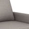 vidaXL - Driezitsbank - 180 - cm - stof - taupe