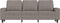 vidaXL - Driezitsbank - 180 - cm - stof - taupe