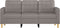 vidaXL - Driezitsbank - 180 - cm - stof - taupe