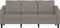 vidaXL - Driezitsbank - 180 - cm - stof - taupe