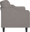 vidaXL - Driezitsbank - 180 - cm - stof - taupe