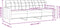 vidaXL - Driezitsbank - 210 - cm - stof - donkergrijs