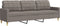 vidaXL - Driezitsbank - 210 - cm - stof - taupe