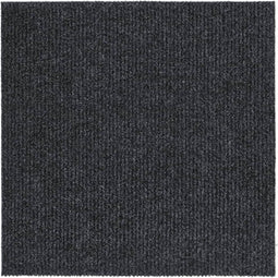 vidaXL - Droogloopmat - 100x100 - cm - antracietkleurig
