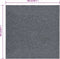 vidaXL - Droogloopmat - 100x100 - cm - grijs
