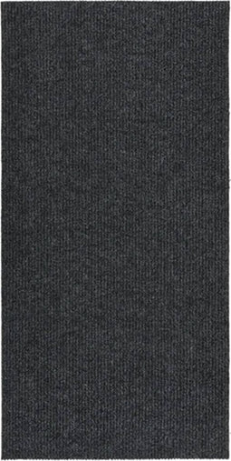 vidaXL - Droogloopmat - 100x200 - cm - antracietkleurig
