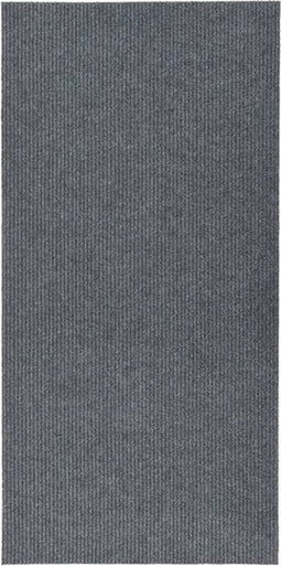 vidaXL - Droogloopmat - 100x200 - cm - grijs